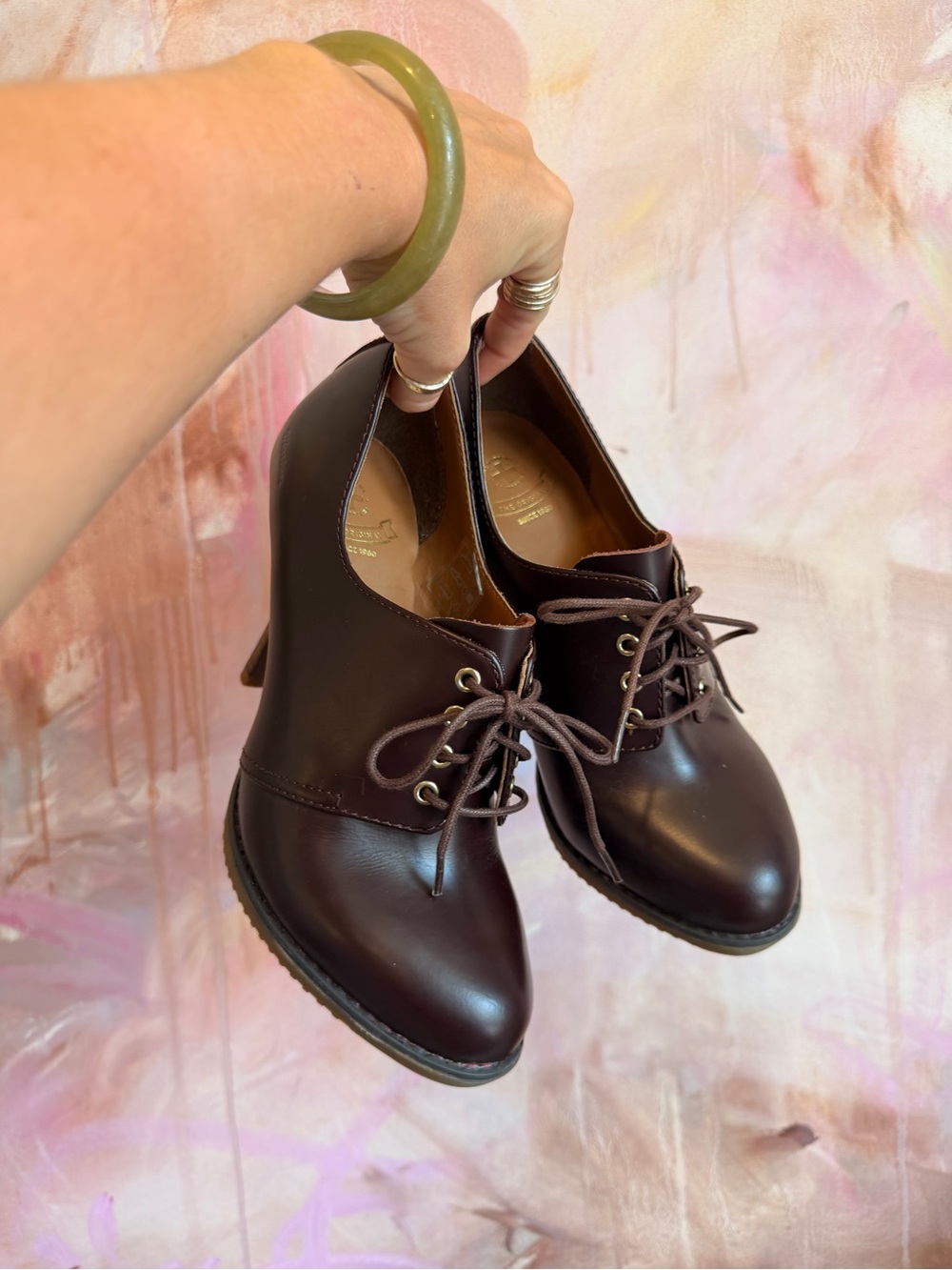 Dr. Martens Women's Lace-Up Oxford Boots - Dark Brown